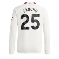 Manchester United Jadon Sancho #25 Tredje Tröja 2023-24 Långa ärmar